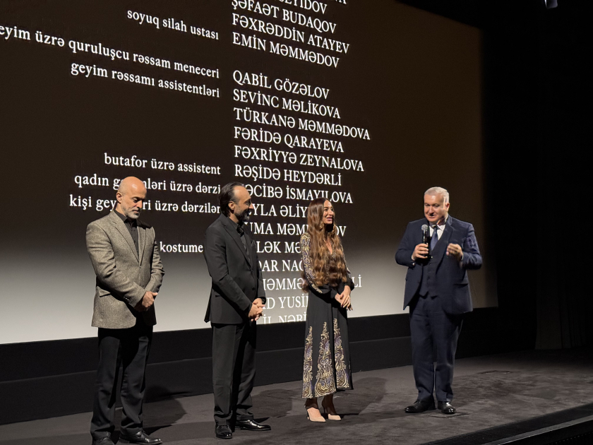 Londonda “Tağıyev: Neft” bədii filminin təqdimatı olub Xeber basligi